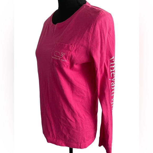 Vineyard Vines Women’s Pink Long Sleeve Tee size XS - Picture 2 of 10